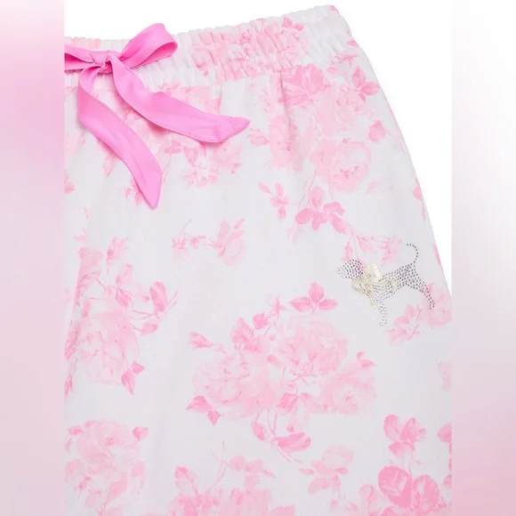 NEW PINK X LOVESHACKFANCY WIDE-LEG SWEATPANT - Picture 4 of 9